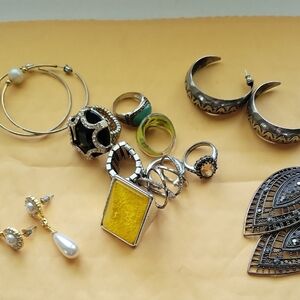 Jewelry Set Bundle...mostly Fun Rings
